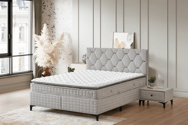 Midi Bedding Boxspring met opbergruimte Porto