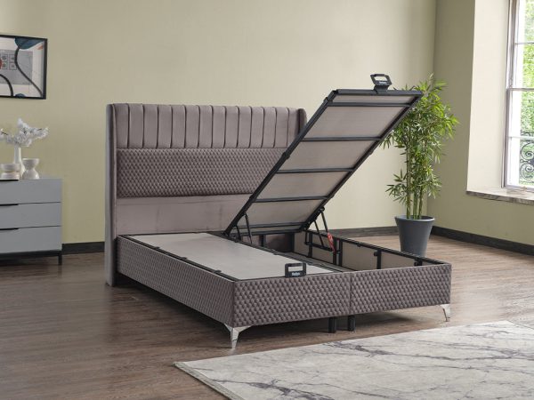 Midi Bedding Boxspring met opbergruimte Milano