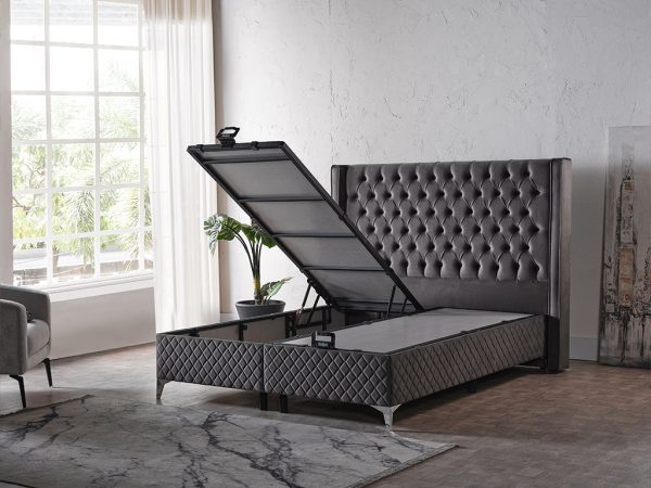 Midi Bedding Boxspring met opbergruimte NOVA